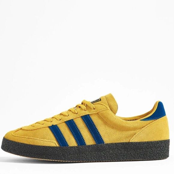 Adidas Elland SPZL 6 US 5.5 UK Spice Yellow Ash Blue SS20 Spezial Leeds United - Picture 9 of 10
